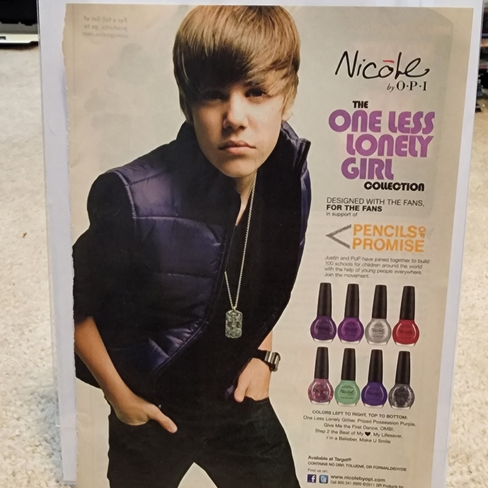 Justin Bieber Pinup